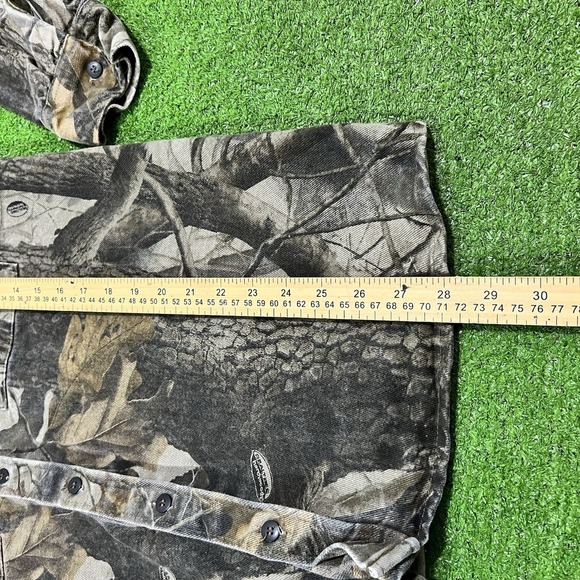 Vintage Ranger Camo Jacket  MED. canvas RealTree Shadow Branch Hunting EUC - Picture 4 of 6